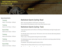 Tablet Screenshot of bankstownsportscycling.com